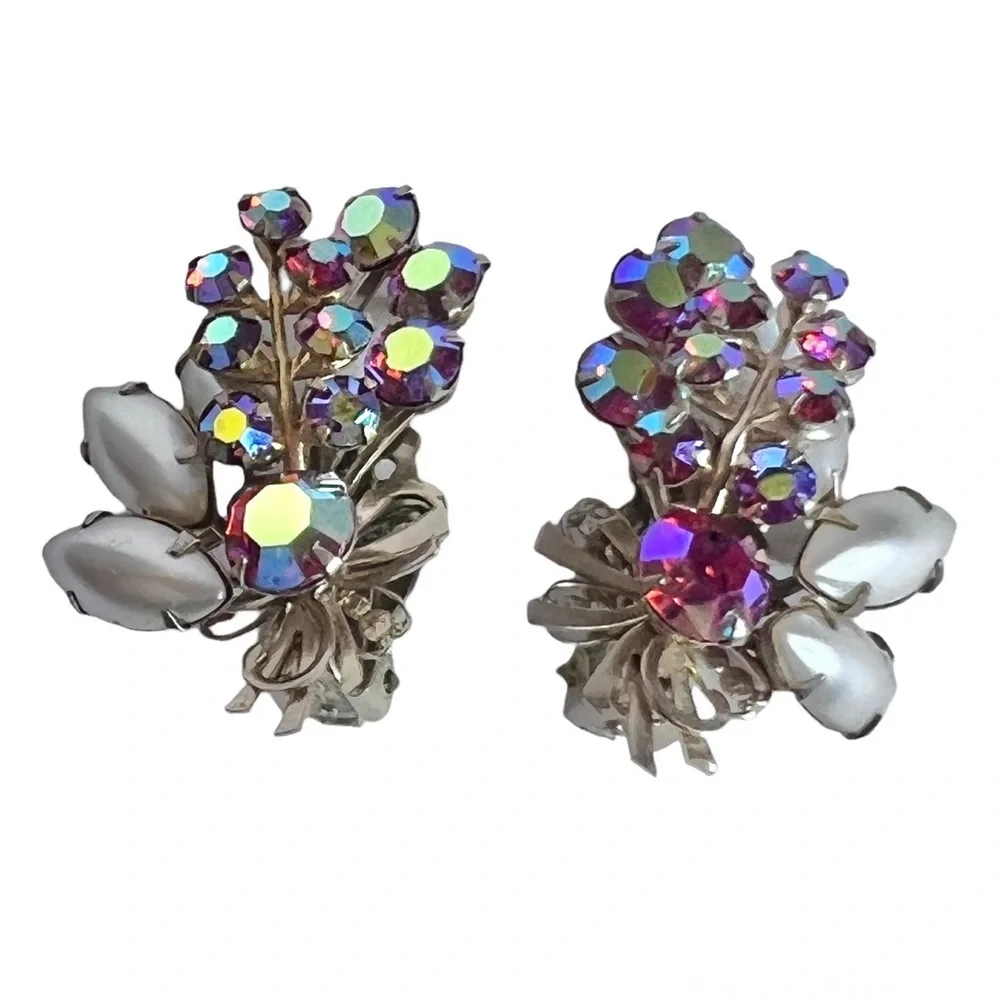 Vintage retro rhinestone